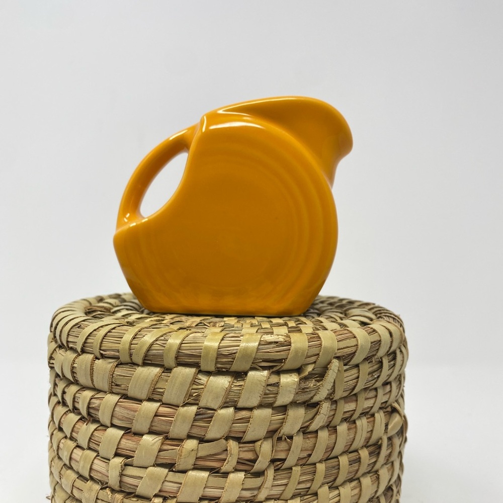 Fiesta Mini Disc Pitcher Butterscotch